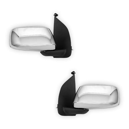 Nissan Pathfinder R51 Series 1 (2005 - 2010) Genuine Chrome Door Mirrors Without Mirror Light LH + RH