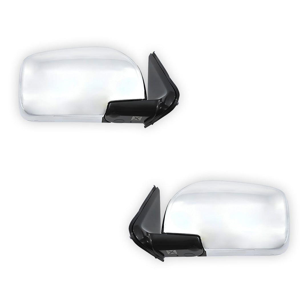Nissan Patrol GU / Y61 Wagon (2004 - 2016) Genuine Electric Chrome Door Mirrors LH + RH