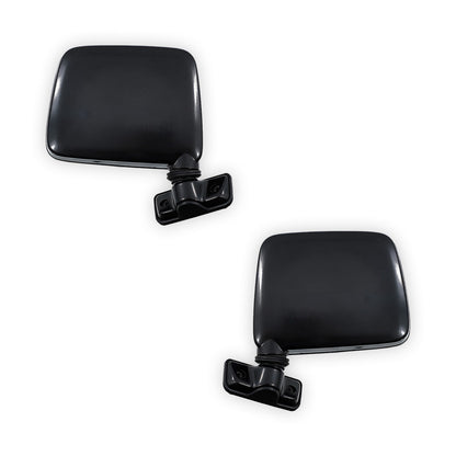 Nissan Patrol GQ / Y60 Wagon Series 2 (1991 - 1997) Genuine Manual Black Door Mirrors LH + RH