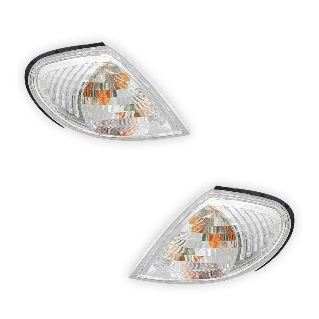 Nissan Pulsar N16 Sedan (2000 - 2003) Glass Lens Corner Lights LH + RH