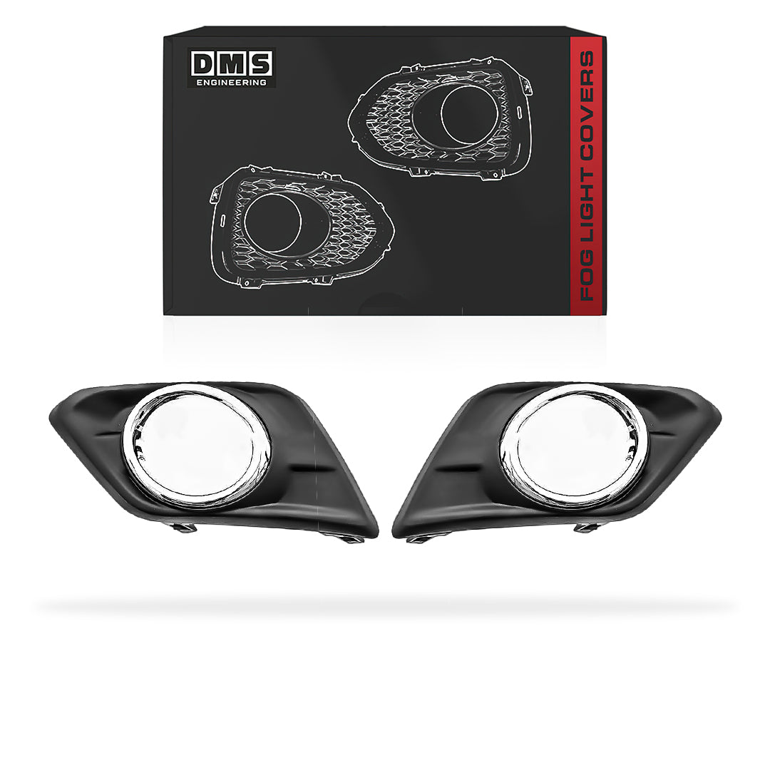 Nissan X-Trail T32 (2014 - 2017) With Chrome Rim Fog Light Cover LH + RH