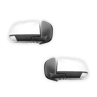 Holden Colorado RG (2012 - 2016) Chrome Electric Door Mirror LH + RH