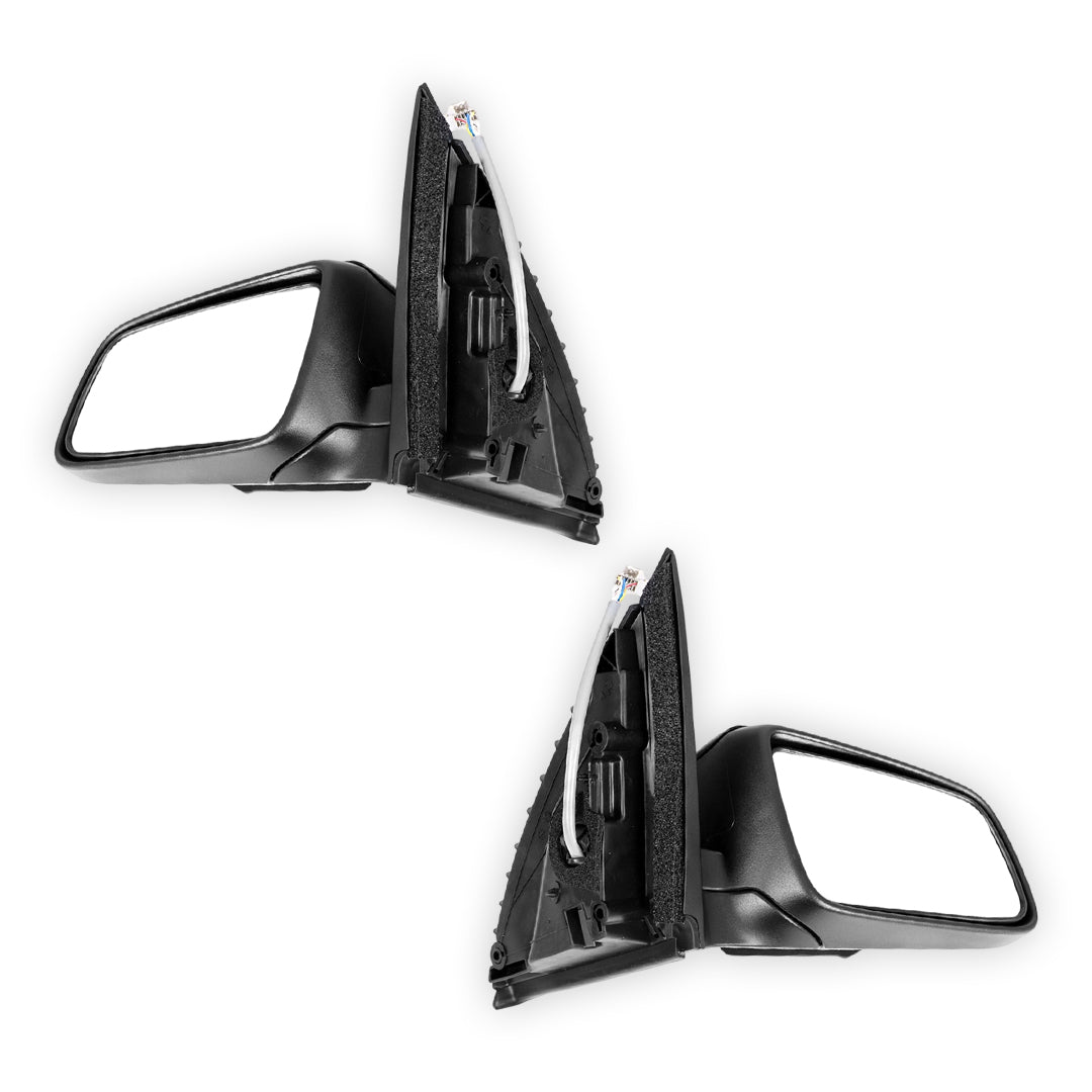 Holden Commodore VF (2013 - 2017) Electric Black Door Mirrors with Blind Spot and Mirror Cover LH + RH