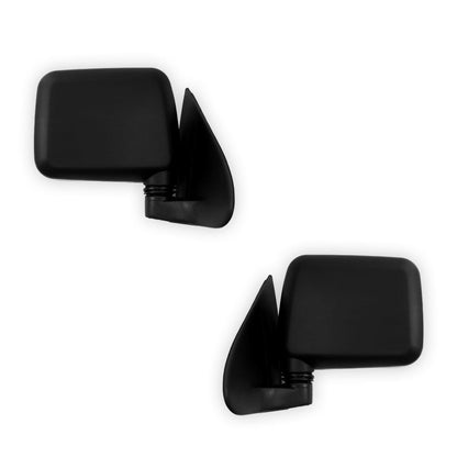 Holden Rodeo TF (1997 - 2003) Black Door Mirrors LH + RH
