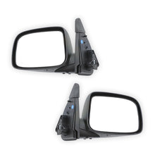 Holden Rodeo RA (2003 - 2008) Electric Black Door Mirrors LH + RH