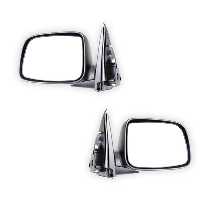 Holden Rodeo RA (2003 - 2008) Manual Black Door Mirrors LH + RH