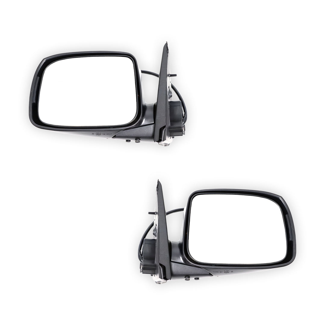 Holden Rodeo RA (2006 - 2008) Electric Black Door Mirrors LH + RH