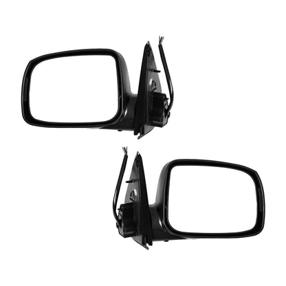 Holden Rodeo RA (2006 - 2008) With Auto Fold Electric Black Door Mirrors LH + RH