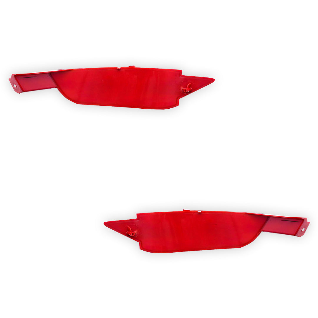 Ford Fiesta WT (2010 - 2013) Rear Red Bumper Light Reflectors LH + RH