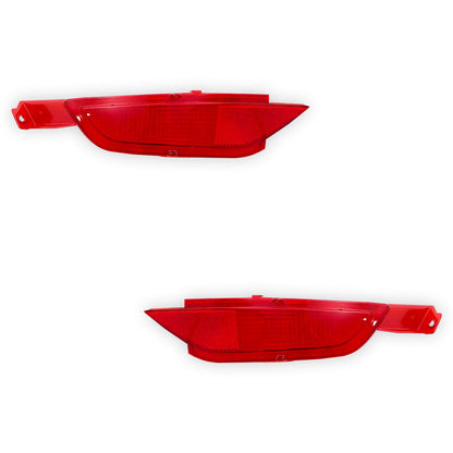 Ford Fiesta WS (2008-2012) Rear Red Bumper Light Reflectors LH + RH