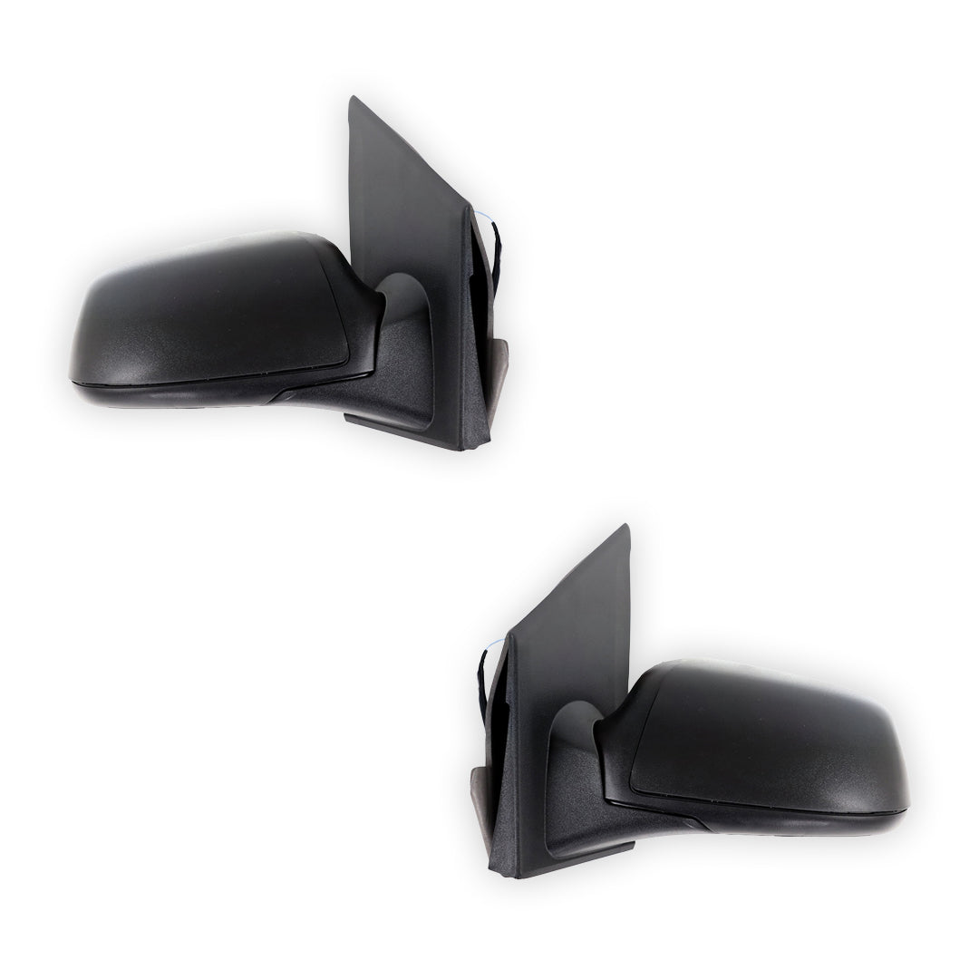 Ford Fiesta WQ (2005-2008) Black Door Mirror Cover LH + RH