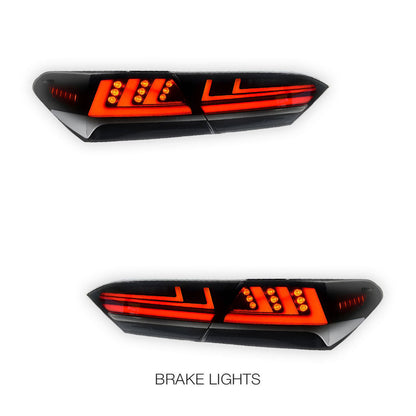 Toyota Camry XV70 (2018 - 2021) Lexus-Style Sequential Tail Lights LH + RH