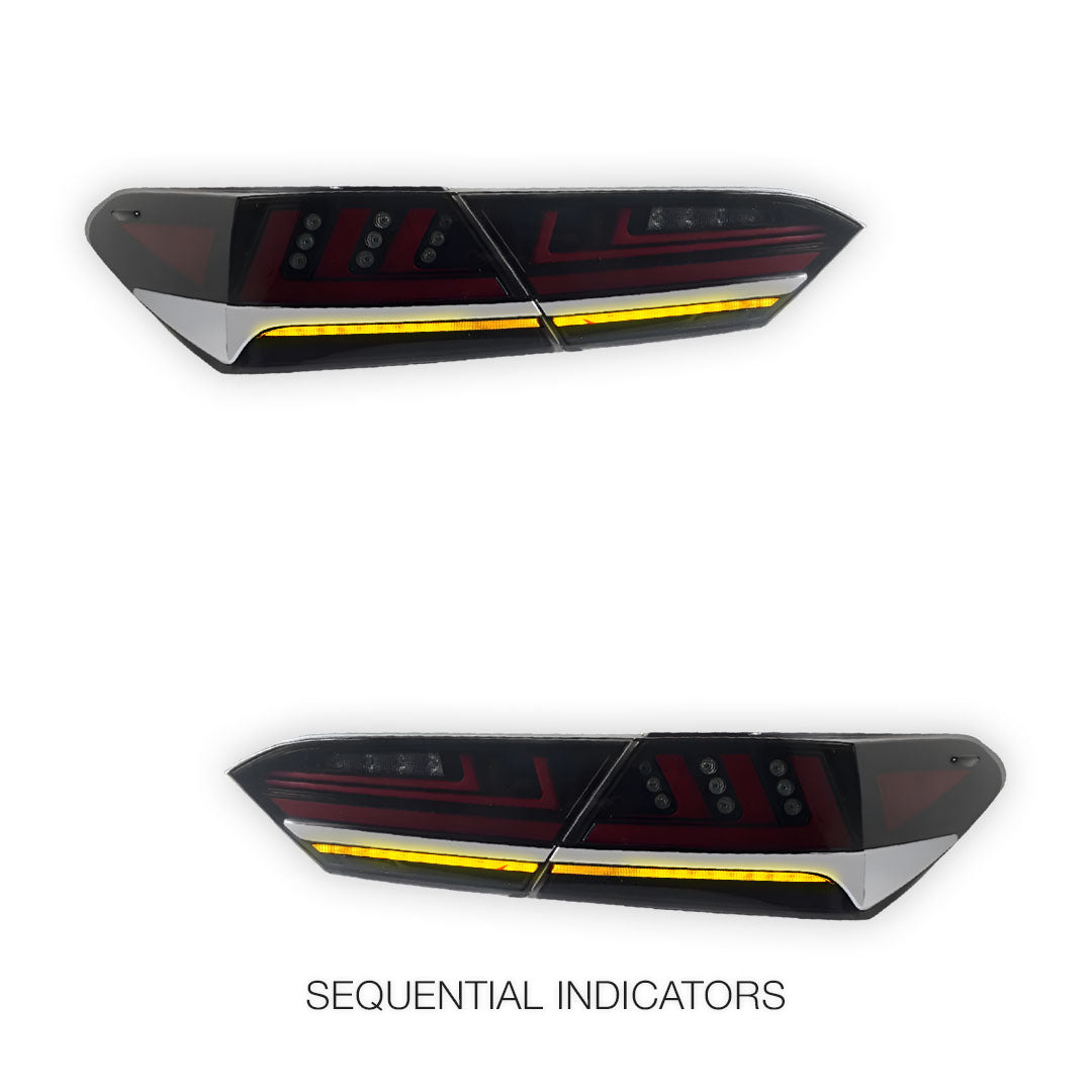 Toyota Camry XV70 (2018 - 2021) Lexus-Style Sequential Tail Lights LH + RH