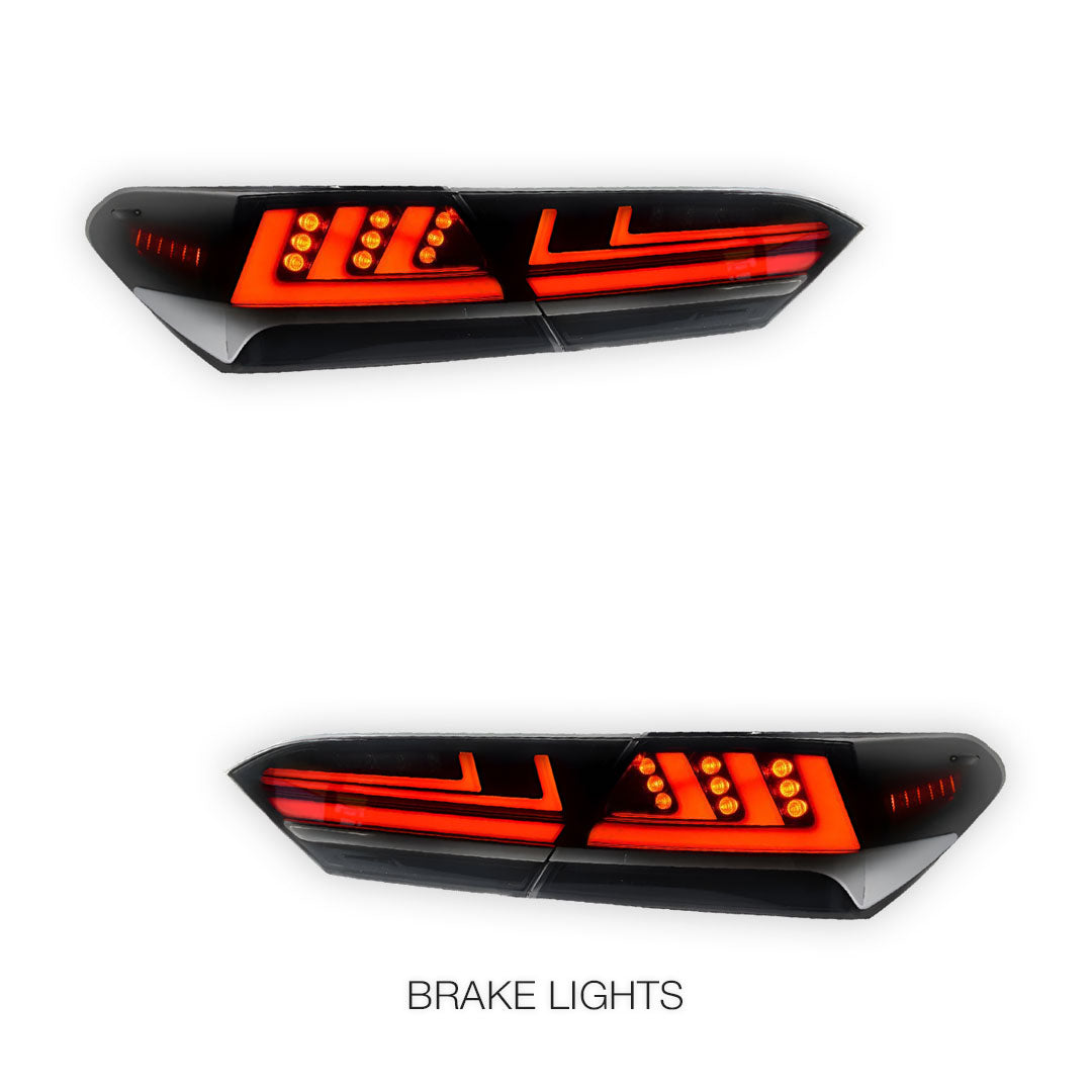 Toyota Camry XV70 (2018 - 2021) RGB Style Tail Lights LH + RH