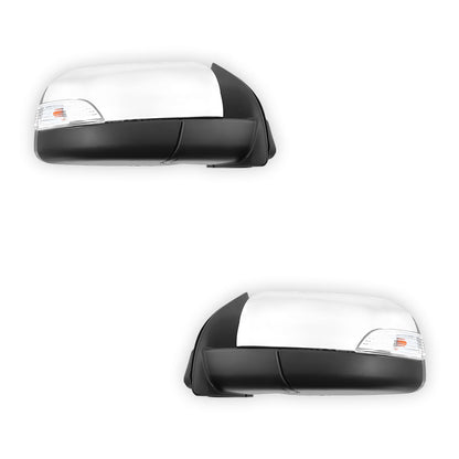 Ford Ranger PX MK3 (2018 - 2020) Chrome Door Mirrors 7 Pins LH + RH