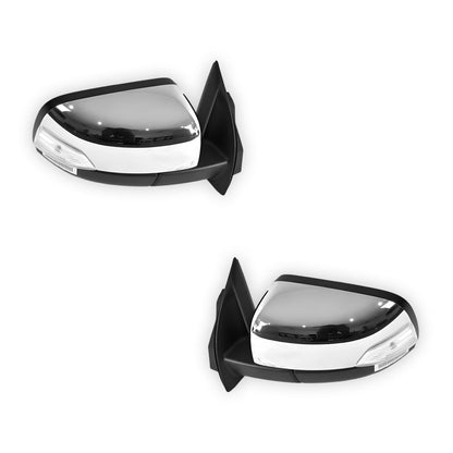Ford Ranger PX MK1 (2011 - 2015) Genuine Chrome Door Mirrors LH + RH