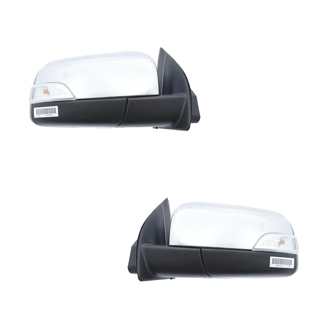 Ford Ranger PX MK3 (2020 - 2022) Genuine Chrome Door Mirrors LH + RH