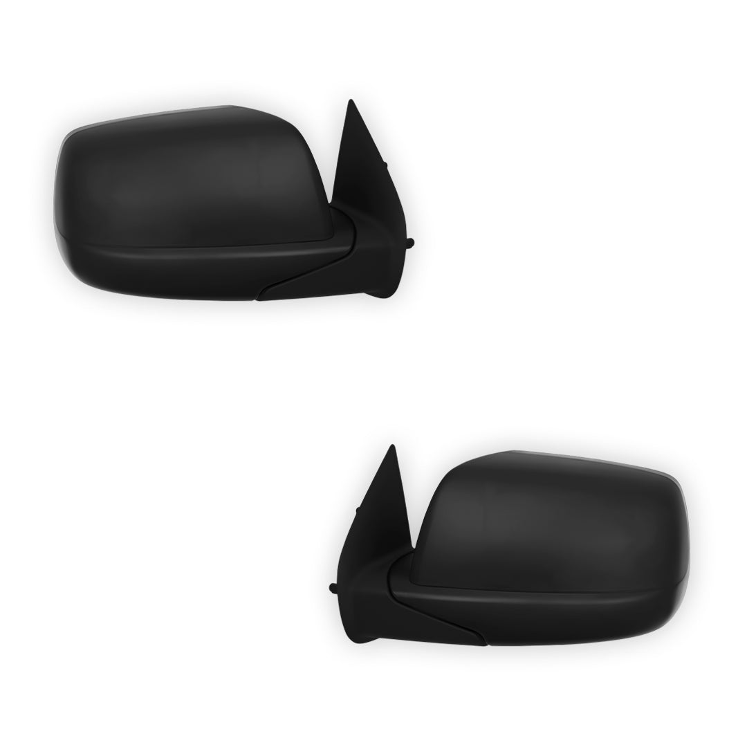 Ford Ranger PJ (2006 - 2009) Manual Black Door Mirrors LH + RH