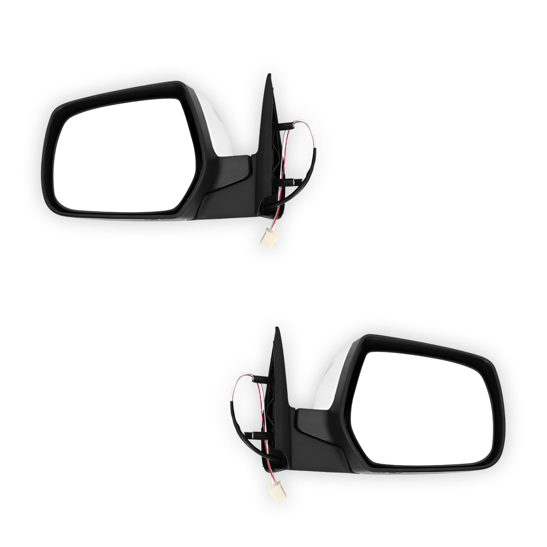 Ford Ranger PJ (2006 - 2009) Chrome Electric Door Mirrors LH + RH