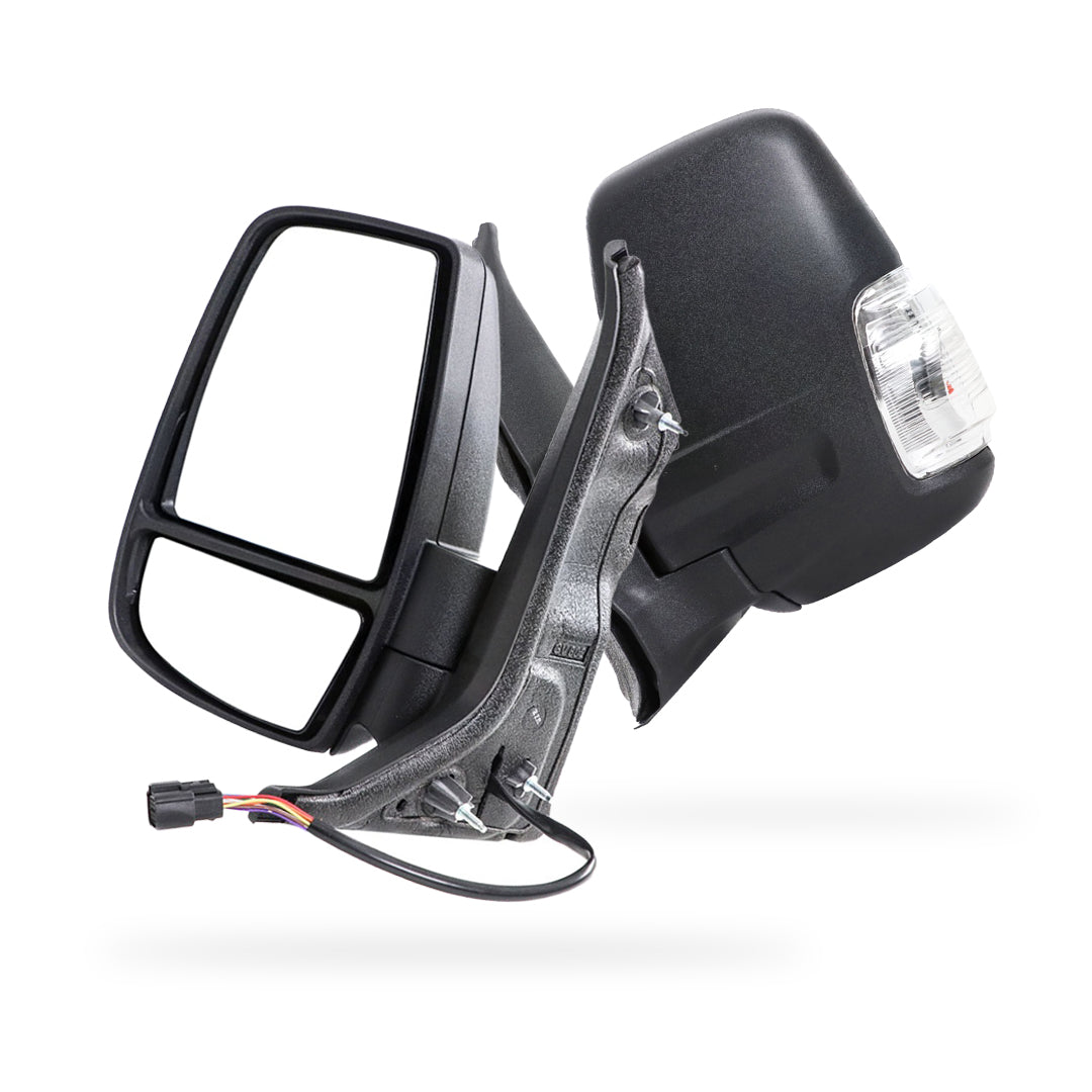 Ford Transit VH / VJ (2000 - 2006) Electric Short Arm, Clear Lens Door Mirrors LH + RH