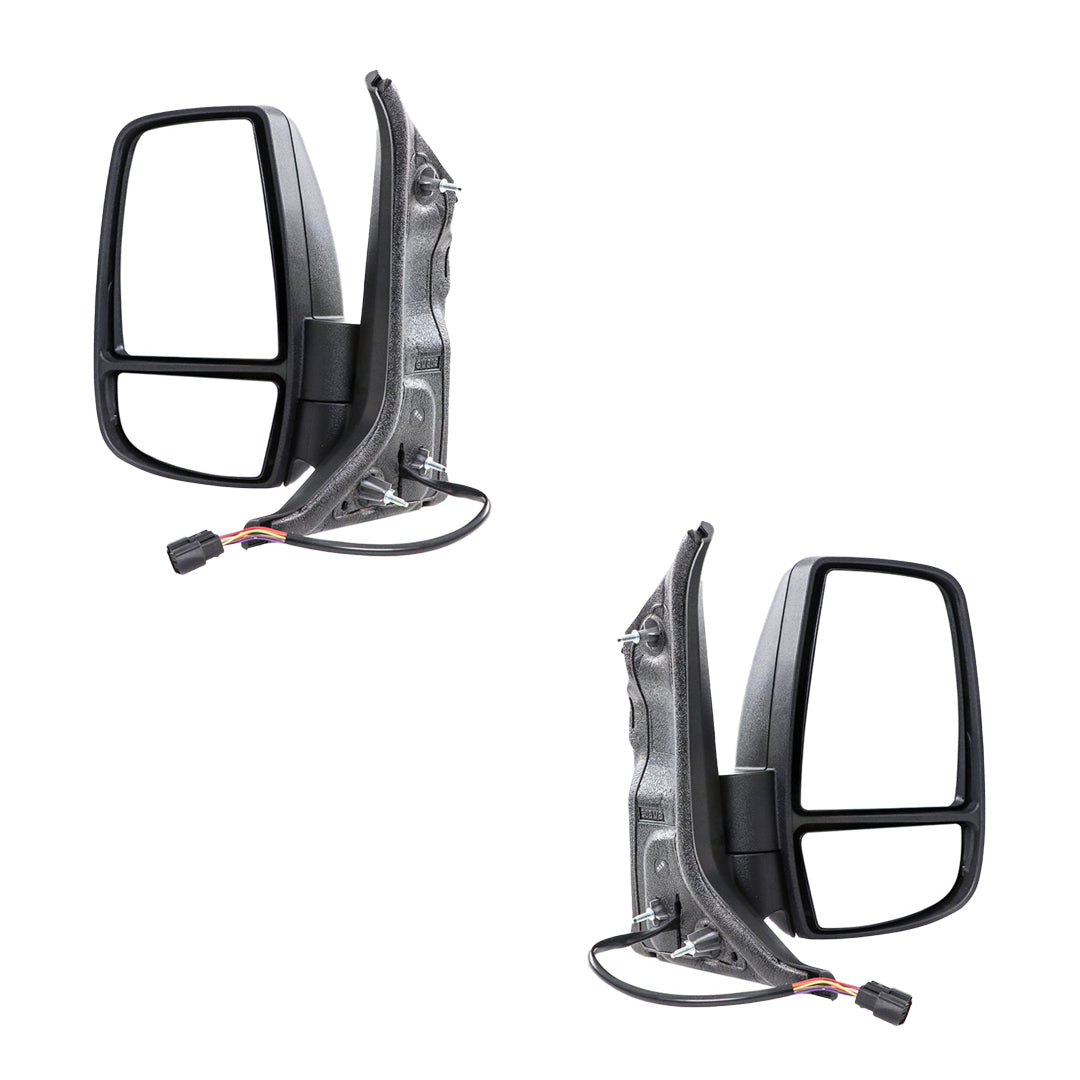 Ford Transit VH / VJ (2000 - 2006) Electric Short Arm, Clear Lens Door Mirrors LH + RH