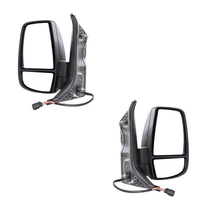 Ford Transit VH / VJ (2000 - 2006) Electric Short Arm, Clear Lens Door Mirrors LH + RH