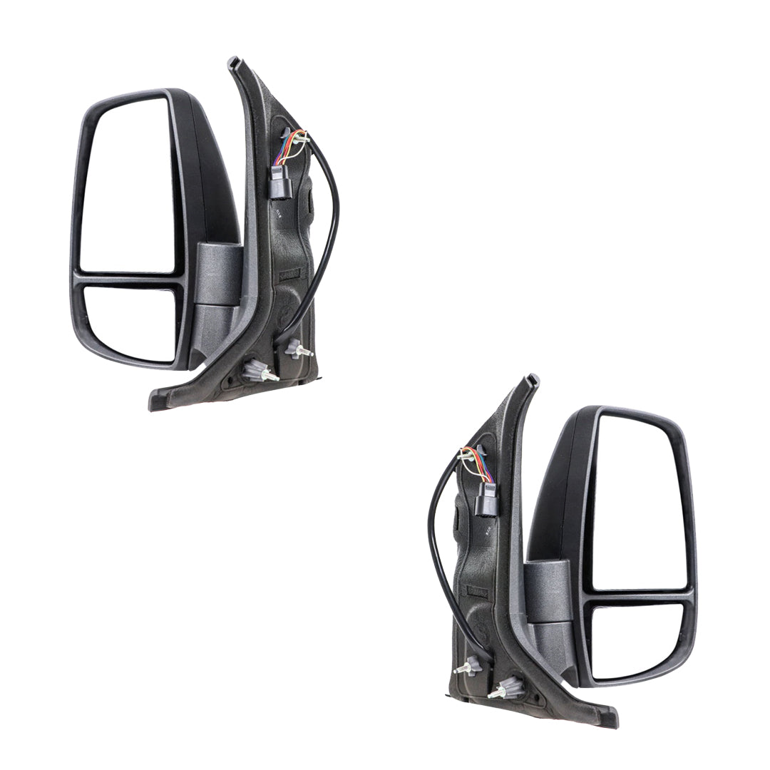 Ford Transit VH / VJ (2000 - 2006) Electric Short Arm, Amber Lens Door Mirrors LH + RH