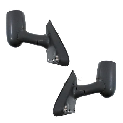 Ford Transit VH / VJ (2000 - 2006) Electric Black Long Arm Door Mirrors LH + RH