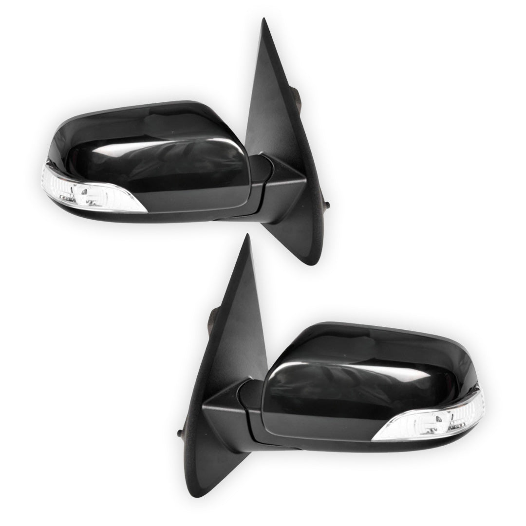 Ford Territory SX / SY / SZ Series 1 & 2 (2004 - 2014) Electric Black Door Mirrors 7 Pins LH + RH