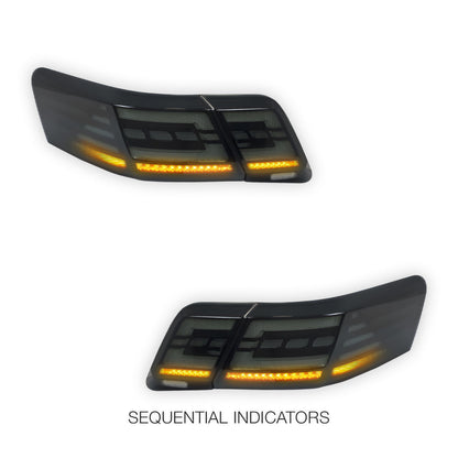 Toyota Camry XV40 (2006 - 2011) Smoked LED Sequential Tail Lights LH + RH