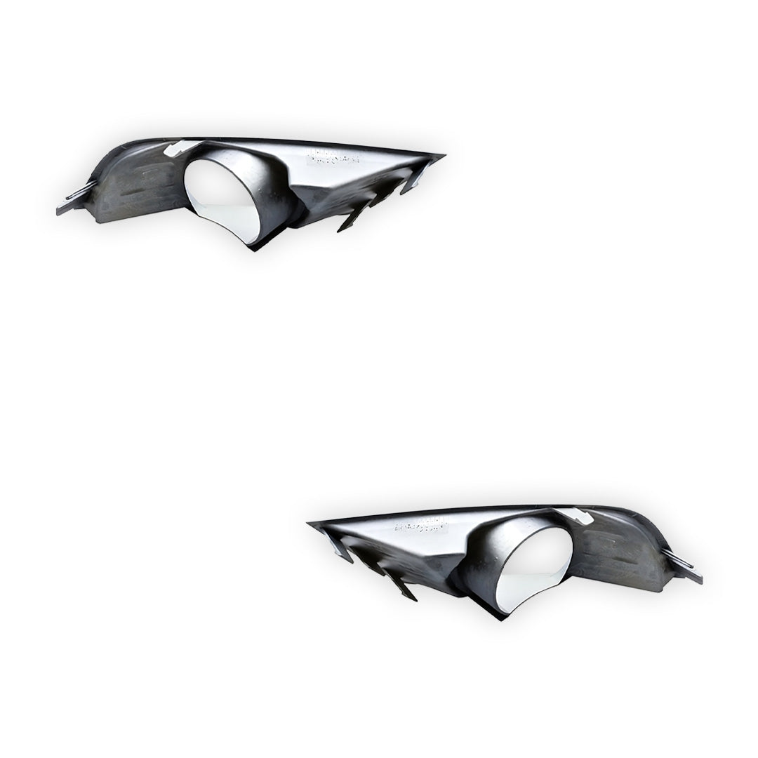Ford Ranger PX MK2 (2015 - 2018) Genuine Silver Fog Light Covers LH + RH