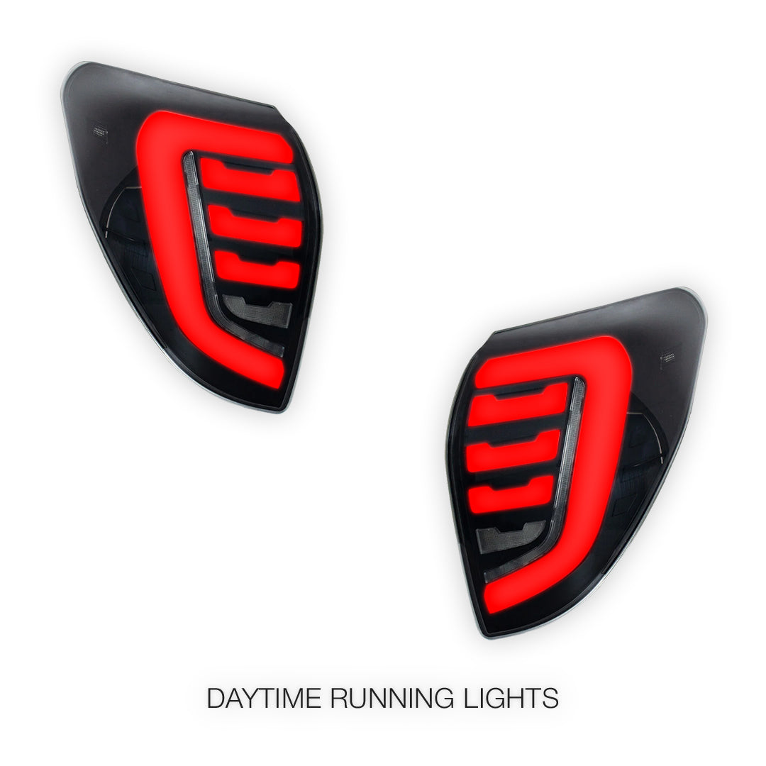 Toyota RAV4 XA30 (2009 - 2012) Smoked Sequential LED Tail Lights LH + RH
