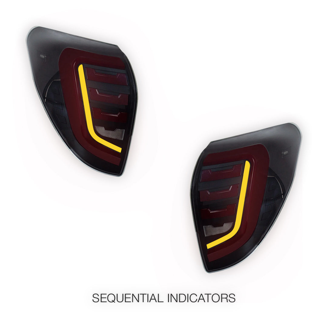 Toyota RAV4 XA30 (2009 - 2012) Smoked Sequential LED Tail Lights LH + RH