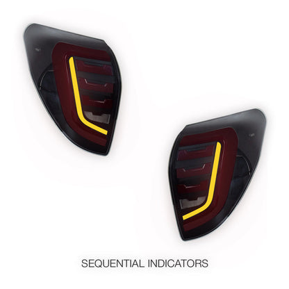 Toyota RAV4 XA30 (2009 - 2012) Smoked Sequential LED Tail Lights LH + RH