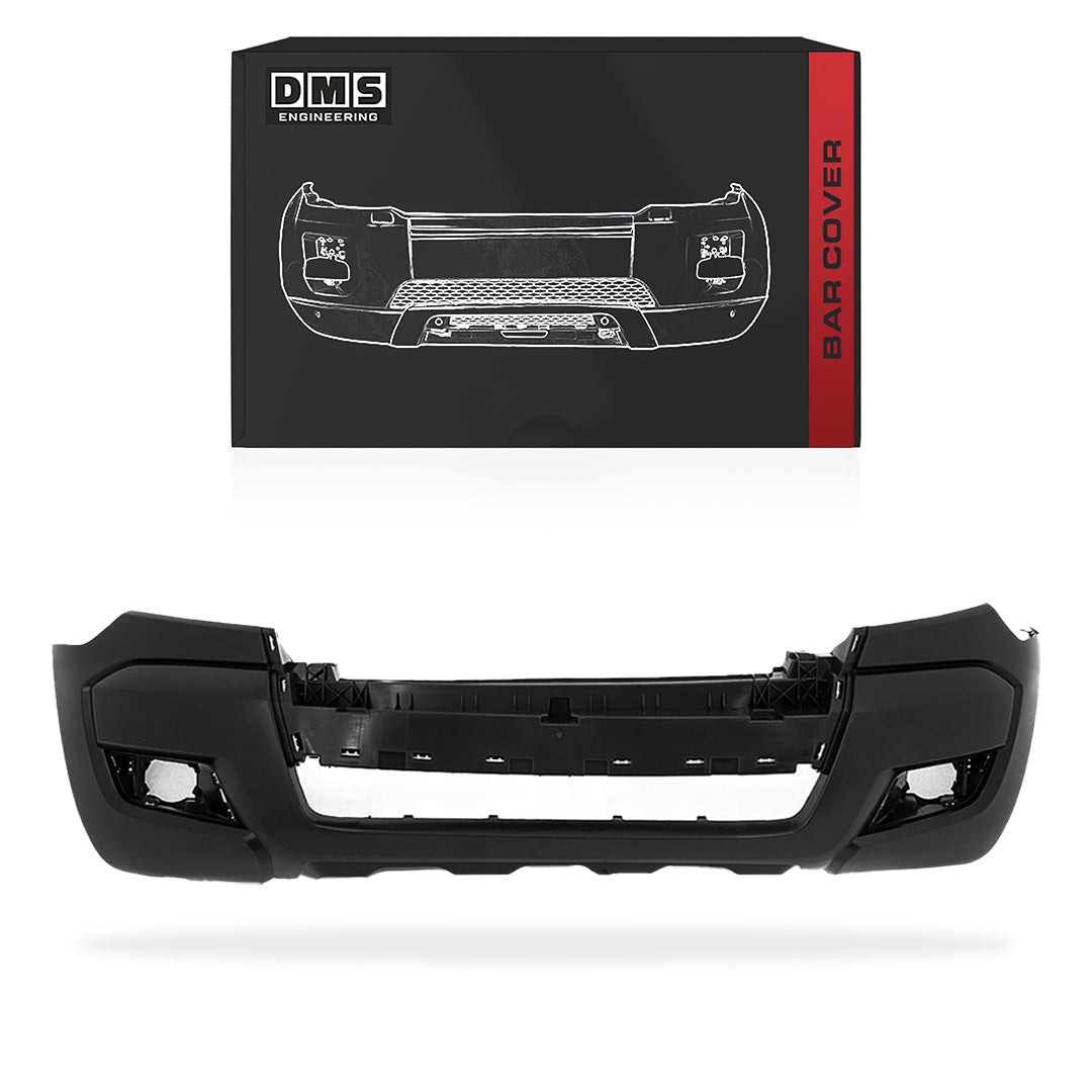 Ford Ranger PX MK2 (2015 - 2018) Bar Cover Front No Sensor Holes Smooth Finish Front Bar Cover