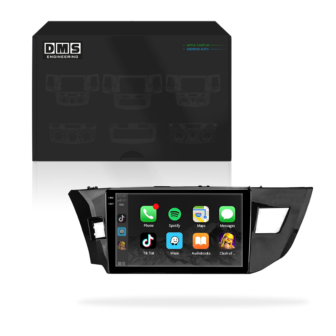 Toyota Corolla E160 / E170 / E180 (2013 - 2016) 9" Wireless Android 16 Head Unit for Apple CarPlay / Android Auto
