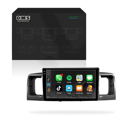 Toyota Corolla E120 / E130 (2000 - 2006) 9" Wireless Android 16 Head Unit for Apple CarPlay / Android Auto