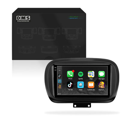 Fiat 500X (2014 - 2020) 9" Wireless Android 16 Head Unit for Apple CarPlay / Android Auto