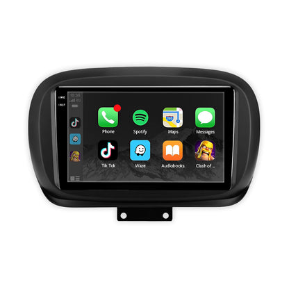 Fiat 500X (2014 - 2020) 9" Wireless Android 16 Head Unit for Apple CarPlay / Android Auto