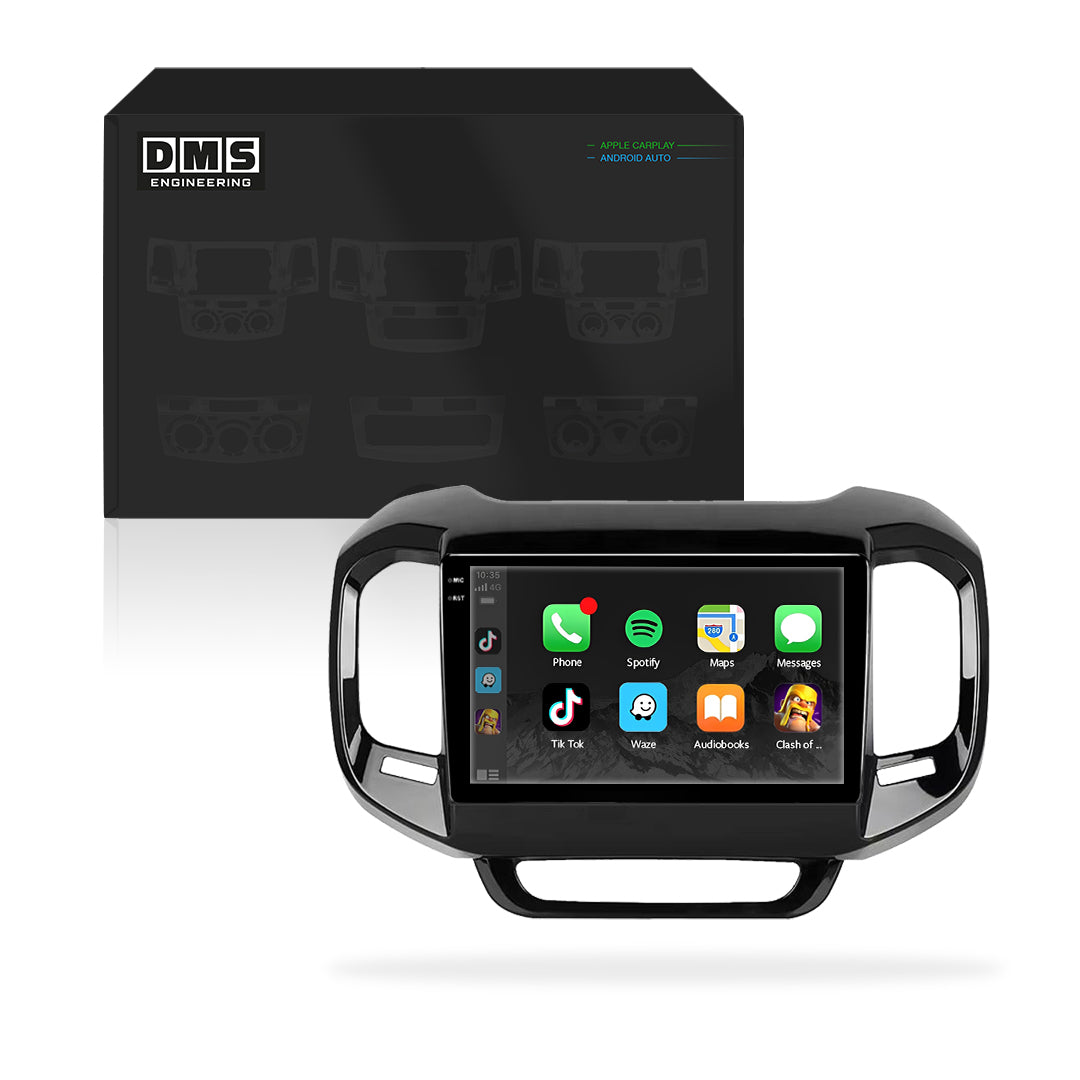 Fiat Toro (2016 - 2019) 9" Wireless Android 16 Head Unit for Apple CarPlay / Android Auto