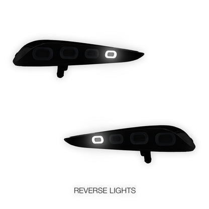Toyota Supra A90 A91 (2019 - 2024) Smoked Sequential LED Tail Lights LH + RH