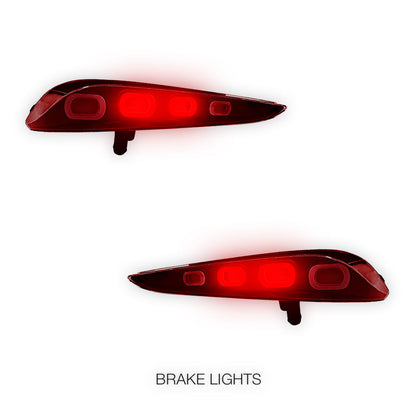 Toyota Supra A90 A91 (2019 - 2024) Red Sequential LED Tail Lights LH + RH