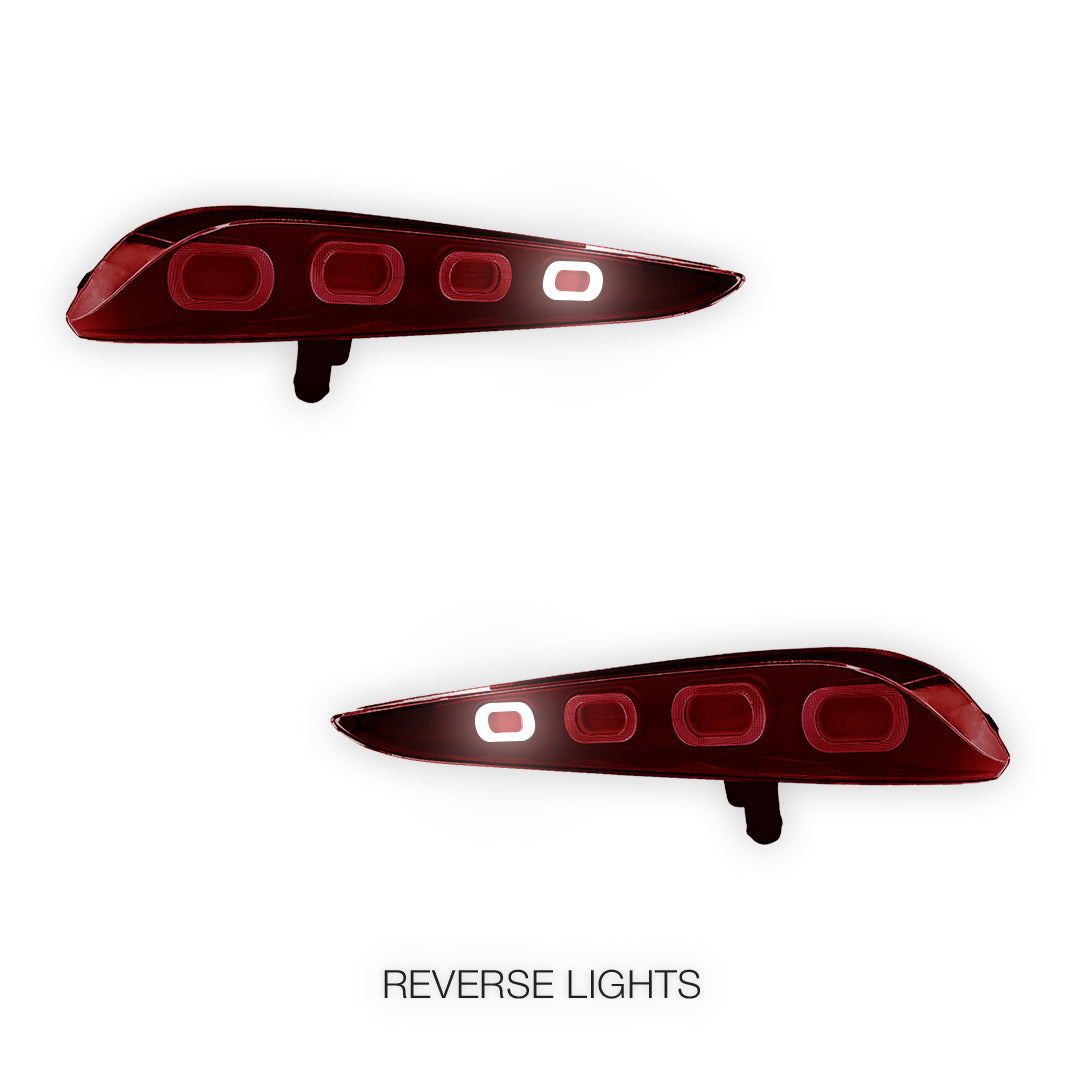 Toyota Supra A90 A91 (2019 - 2024) Red Sequential LED Tail Lights LH + RH