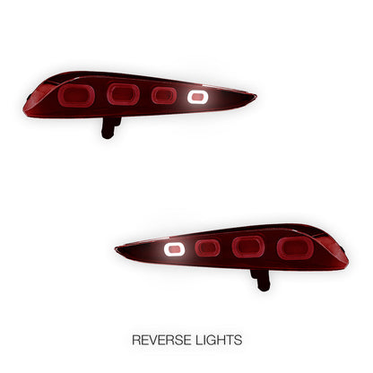 Toyota Supra A90 A91 (2019 - 2024) Red Sequential LED Tail Lights LH + RH