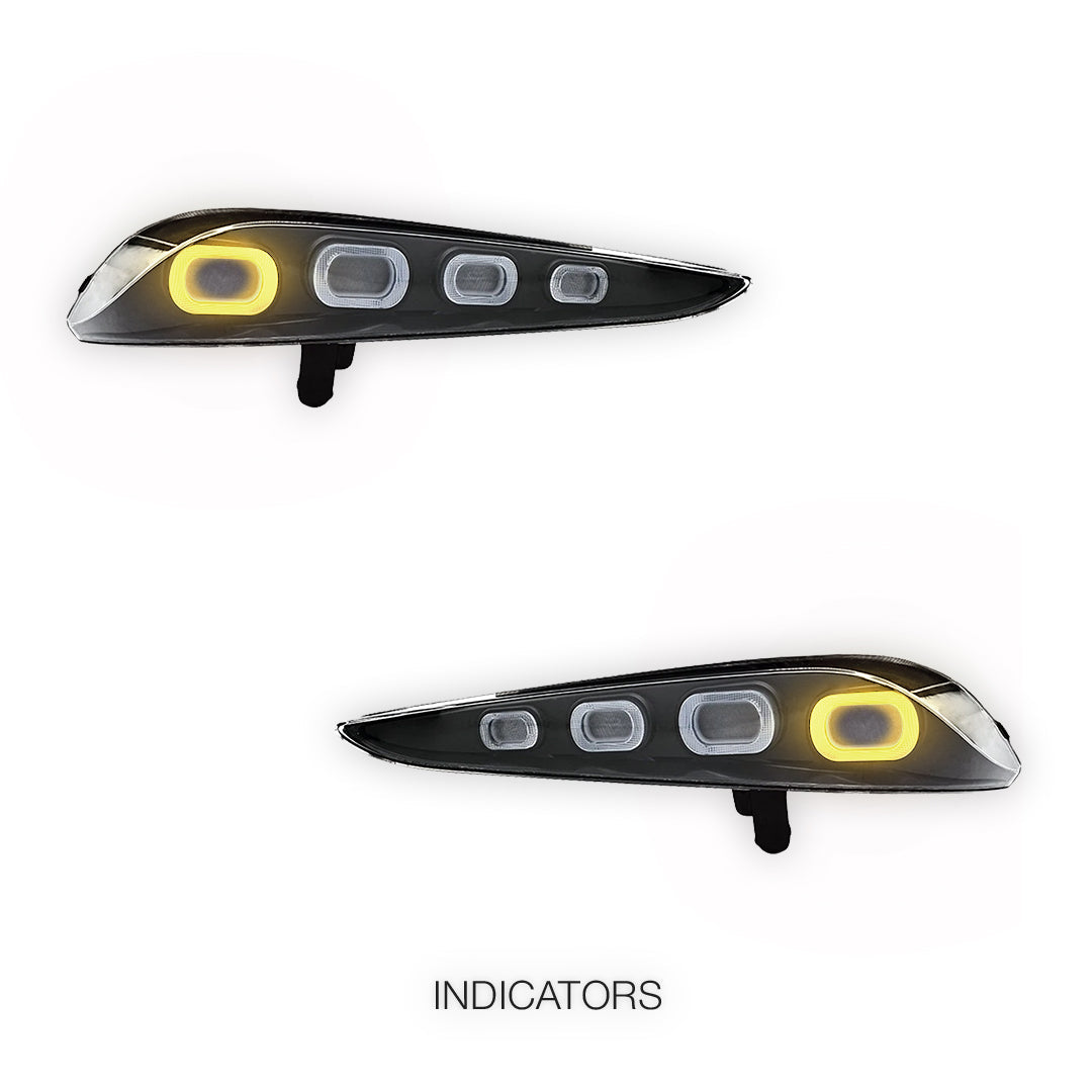 Toyota Supra A90 A91 (2019 - 2024) Clear Sequential LED Tail Lights LH + RH