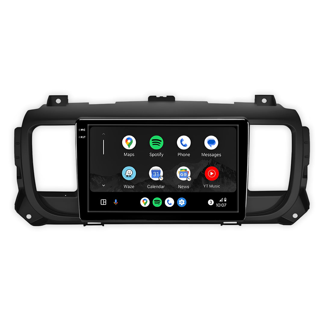 Peugeot Expert Series 3 (2016 - 2021) 9" Wireless Android 16 Head Unit for Apple CarPlay / Android Auto