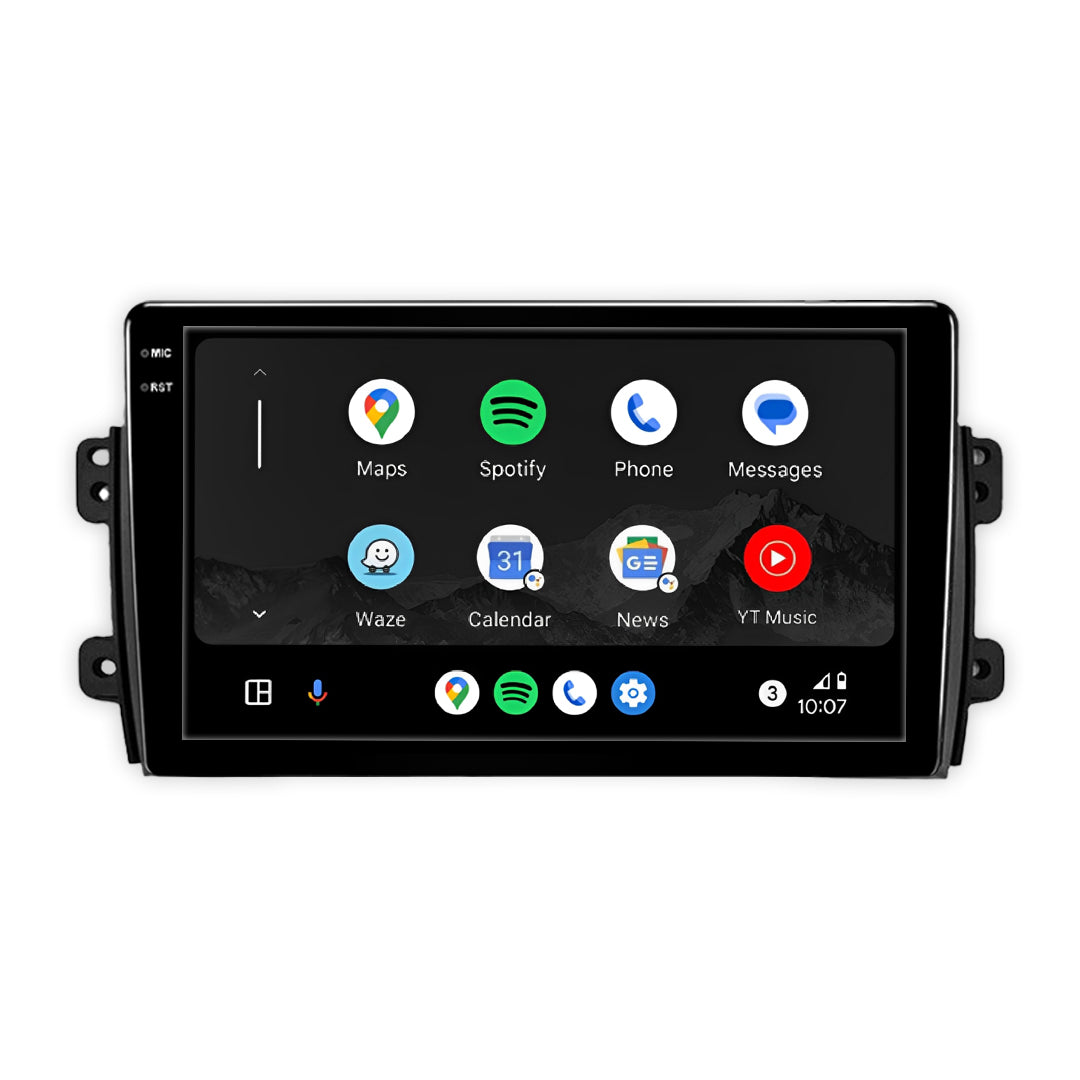 Suzuki SX4 GYA / GYB / GYC (2006 - 2014) 9" Wireless Android 16 Head Unit for Apple CarPlay / Android Auto