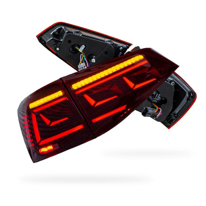 Volkswagen Jetta MK6 (2015 - 2018) Sequential Red Tail Lights LH + RH