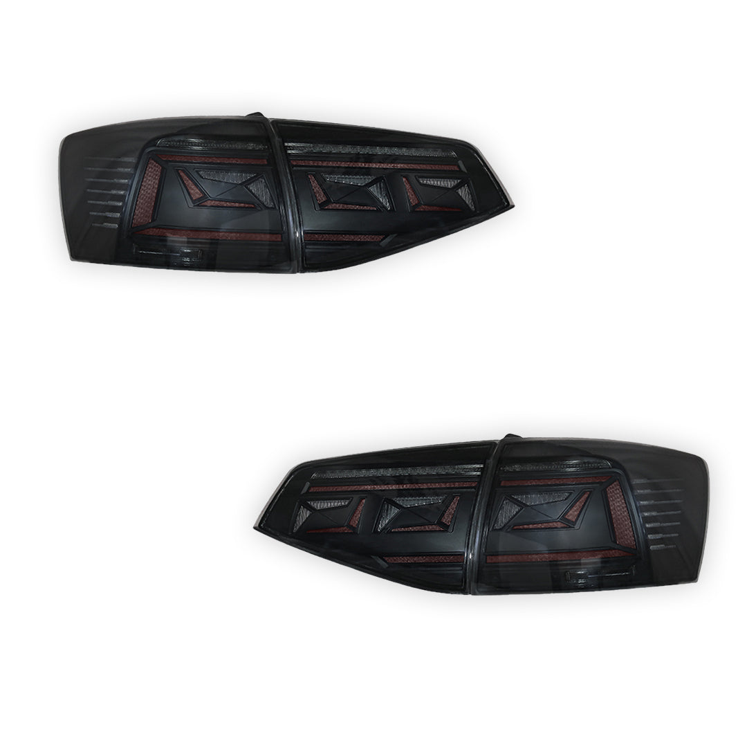 Volkswagen Jetta MK6 (2015 - 2018) Sequential Smoked Tail Lights LH + RH