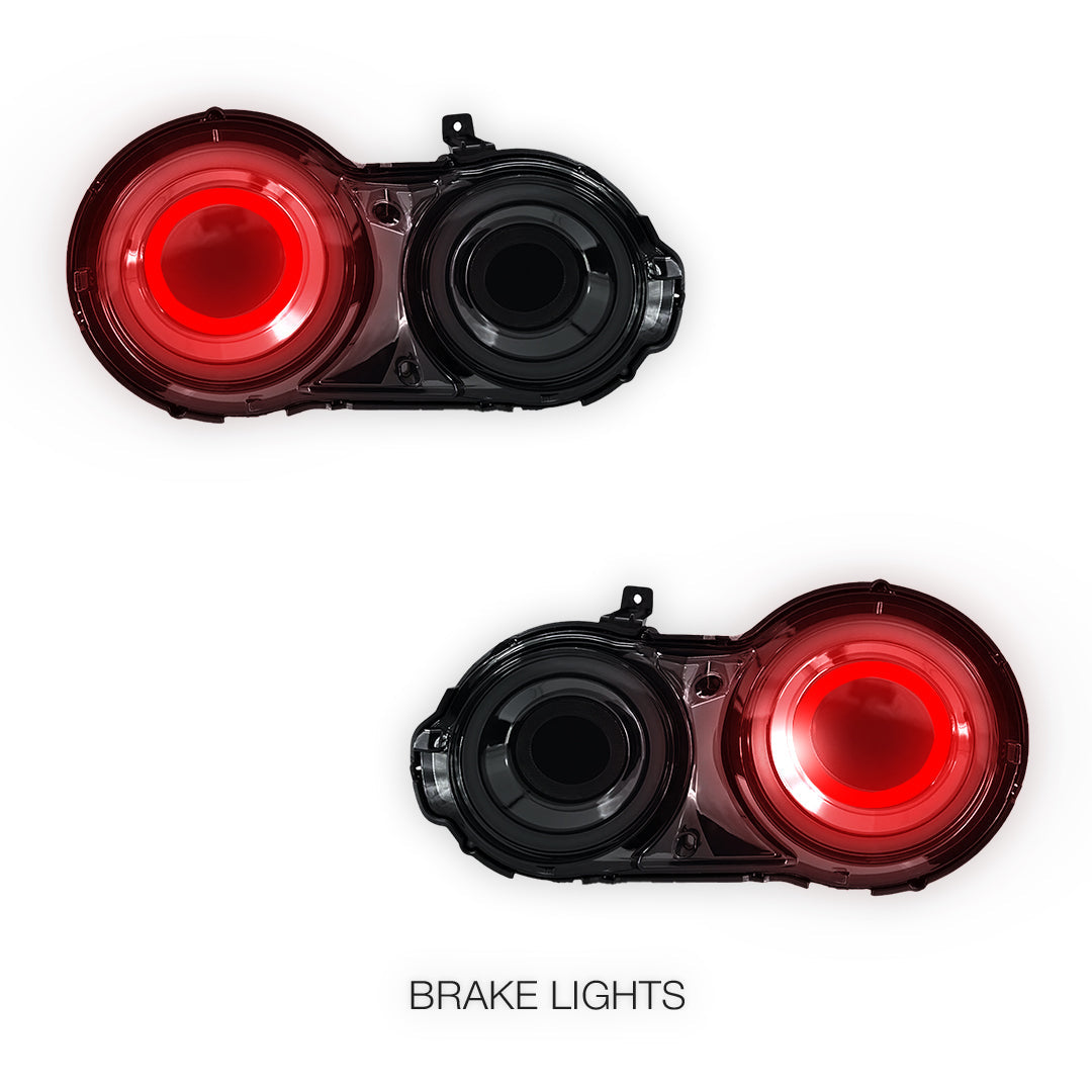 Nissan GT-R R35 (2009 - 2024) Smoked Sequential LED Tail Lights LH + RH